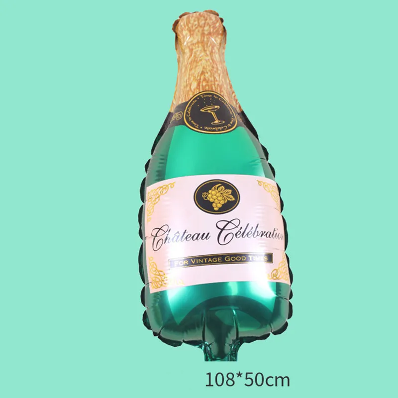 Hot Champagne Glasses Whiskey Bottles 30 Years Dld Happy Birthday Holiday Decorations Graduation Party Anniversary Decoration | Дом и сад