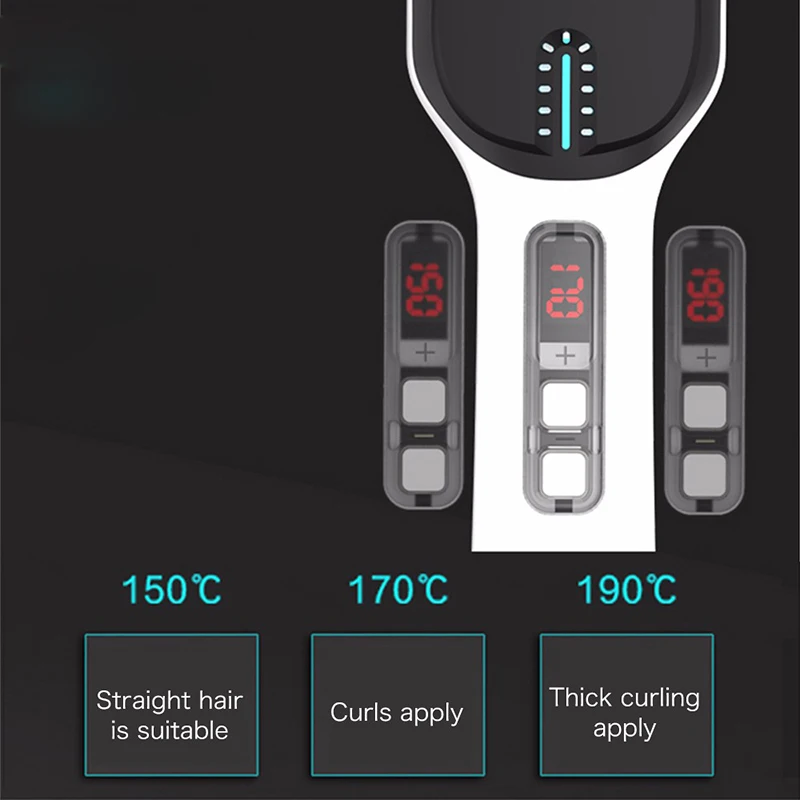 Новый профессиональный 100 240 V плоская ионной выпрямитель для волос гребень