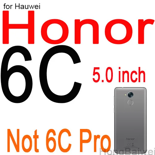 For Honor 6C Флип кожаный чехол покрытие для huawei P Smart Honor 8X 7A 6A 6C 6X 7X 7C Pro 8 9 5A P9 P8 lite mini P10 20 Y5 Y6 Prime Y7 - Цвет: For Honor 6C