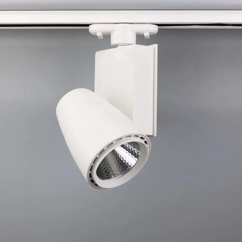 Светодиодный Трековый светильник 30 Вт 35 CREE COB светодиодный потолочный s для