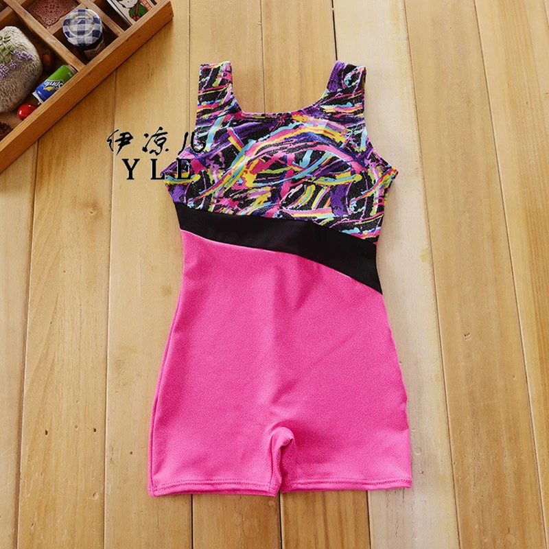 

Girls One-piece Splice Sleeveless Ballet Tutu Dancewear Costumes for Gymnastics Leotards Professional Ballet Dancing Bodysuits