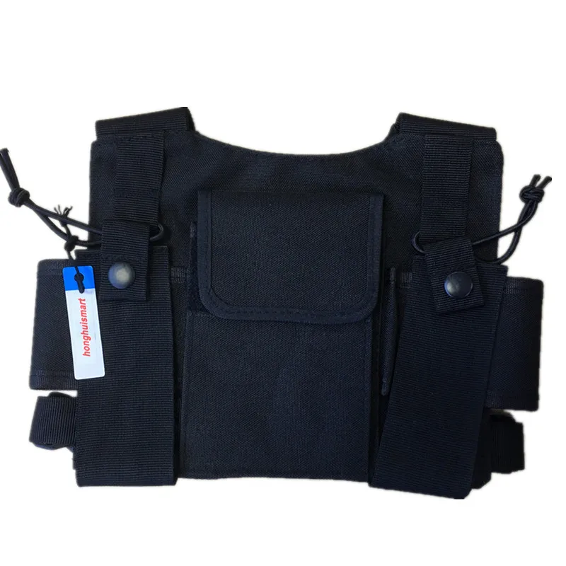 Honghuismart Walkie Talkie Тактический нейлоновый чехол для рации kenwood motorola baofeng tyt quansheng yaesu и