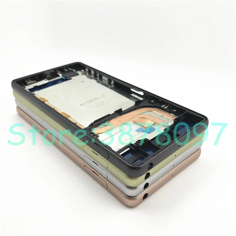 Для Sony Xperia X Performance XP F8131 F8132 передний ЖК-дисплей средняя рамка Корпус чехол +