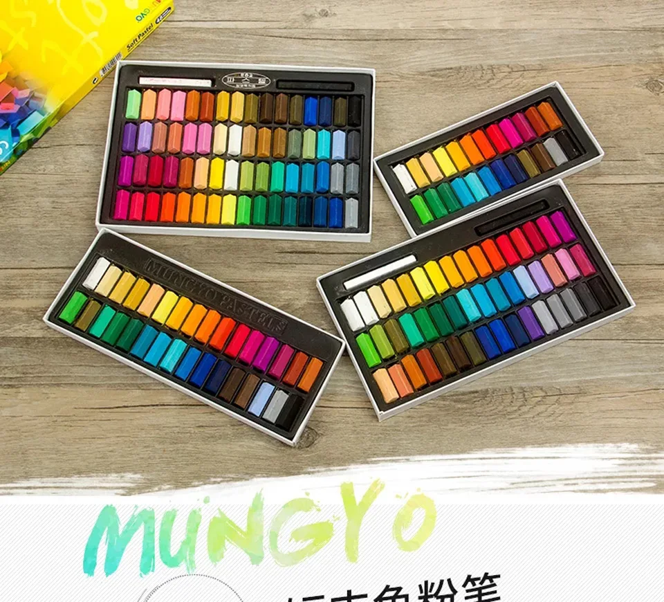 Mungyo Мини Мягкая Пастель 24 32 48 64 цвета мелки для художника студента граффити живопись ручка школьные канцелярские товары для рукоделия