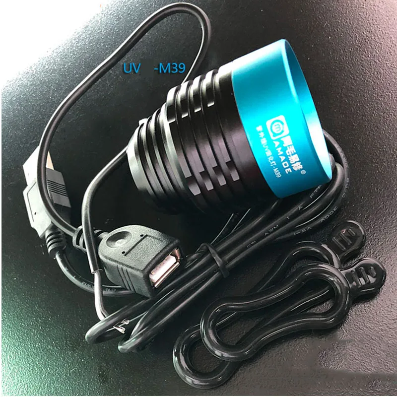 USB УФ лампа для отверждения клея 5 Вт Светодиодная ультрафиолетовая зеленая