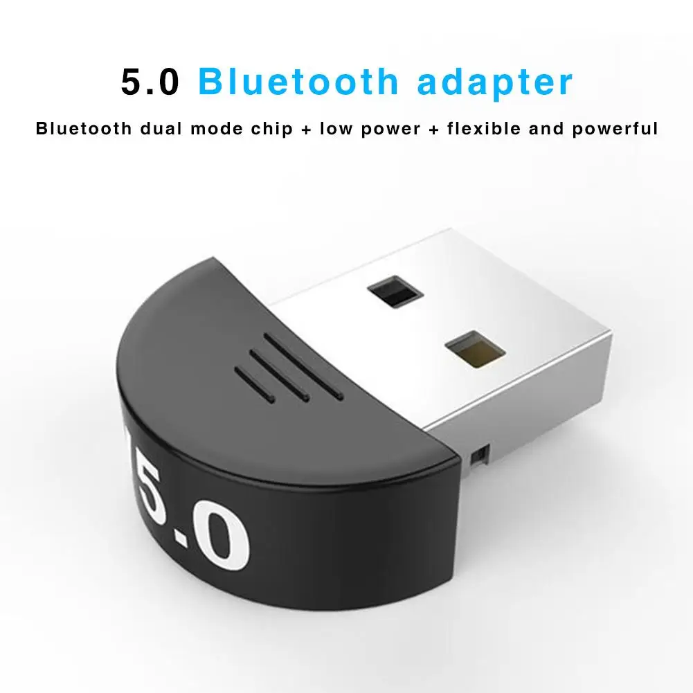 USB Bluetooth 5 0 адаптер Бесплатный привод настольный компьютер Донгл трансивер