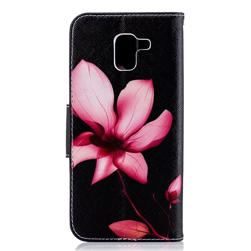 Для Samsung Galaxy J6 2018 милый флип-кошелек Чехол SM-J600F/DS SM-J600F слот для карт чехол телефона