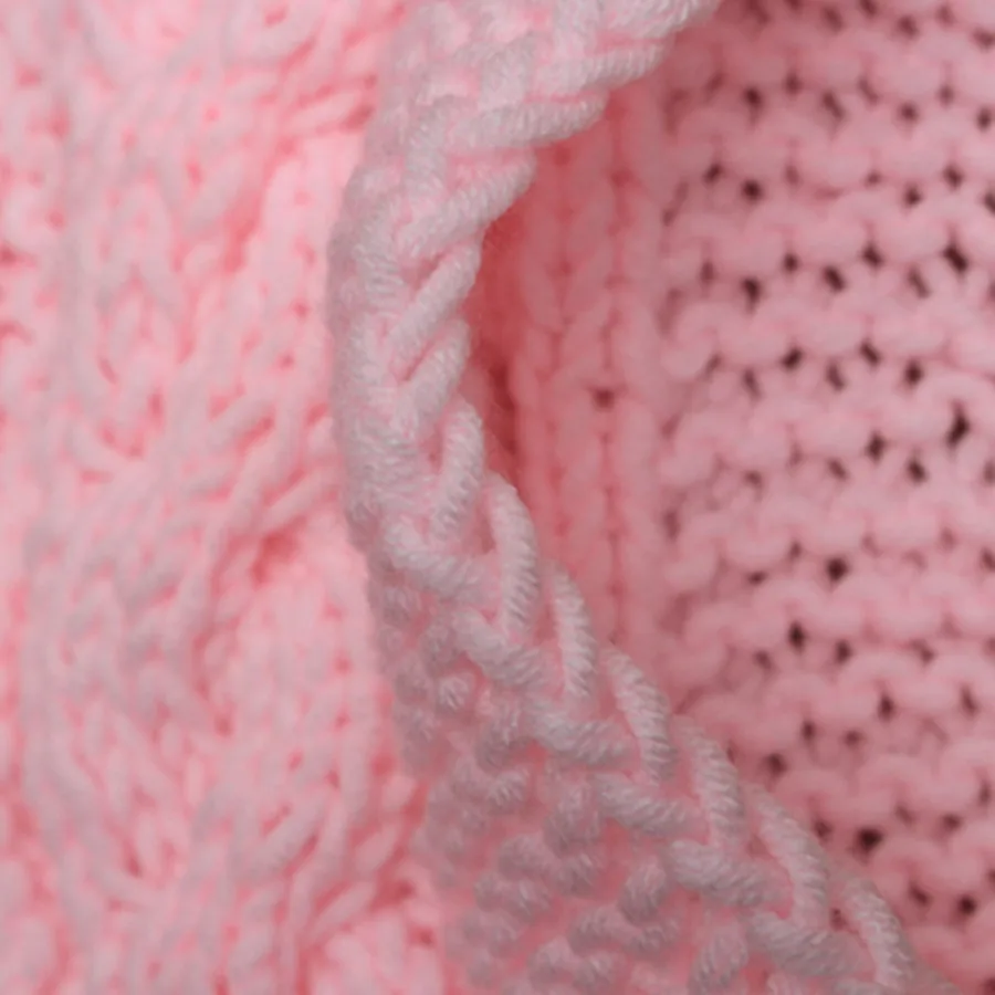 Розовый костюм с большими цветами милые вязаные шапки и шорты для девочек