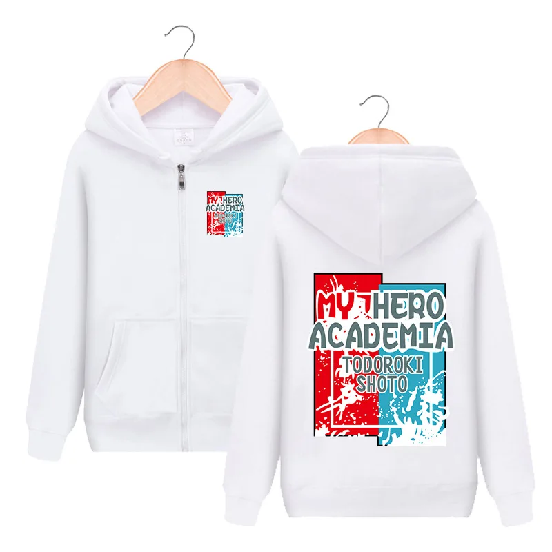 Толстовка с капюшоном Мой герой Todoroki Shoto boku no hero Academy карнавальный костюм
