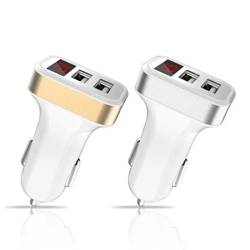 LANDFOX 2018 на 2-портный Dual Порты USB 4.8A автомобиля Зарядное устройство быстрой