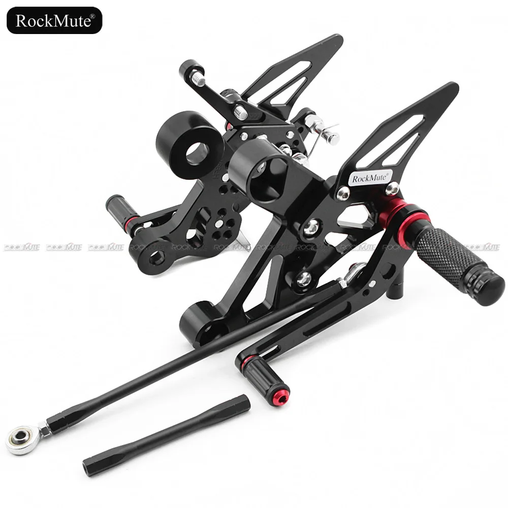 

Мотоцикл Rearsets для Yamaha MT-09 FZ-09 ABS 2014-2020 CNC регулируемая подножка рычаг переключения передач педаль тормоза подножки задний комплект