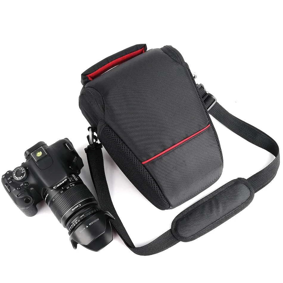 DSLR Камера сумка Водонепроницаемый чехол для Canon eos R RP 1300D 750D 200D 77D Nikon P900 B700 D3400 D5300 D7200 фото Камера рюкзак