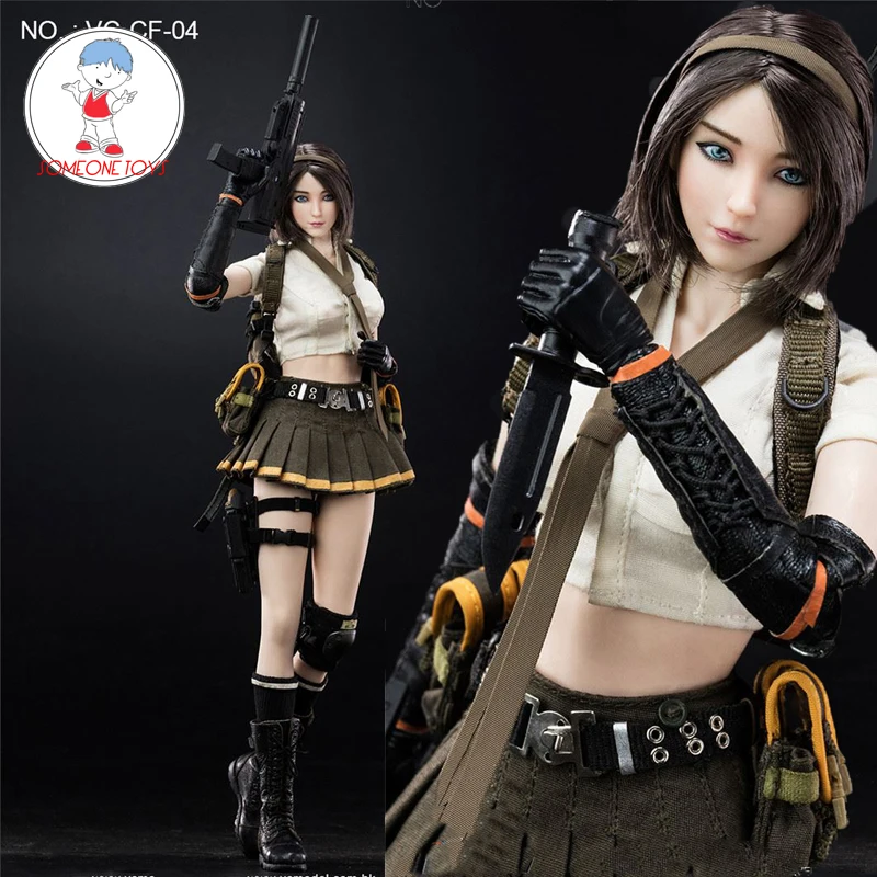 

VERYCOOL VC-CF-04 1:6 Scale Cross Fire Double Agent ZERO Action Figure collection Model Toy Whole Set Doll