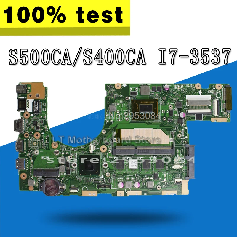 S400CA материнская плата i7 3517/3537U 4G REV3.1 для Asus S500CA S400C ноутбука Тест ОК|motherboard for asus|s400ca