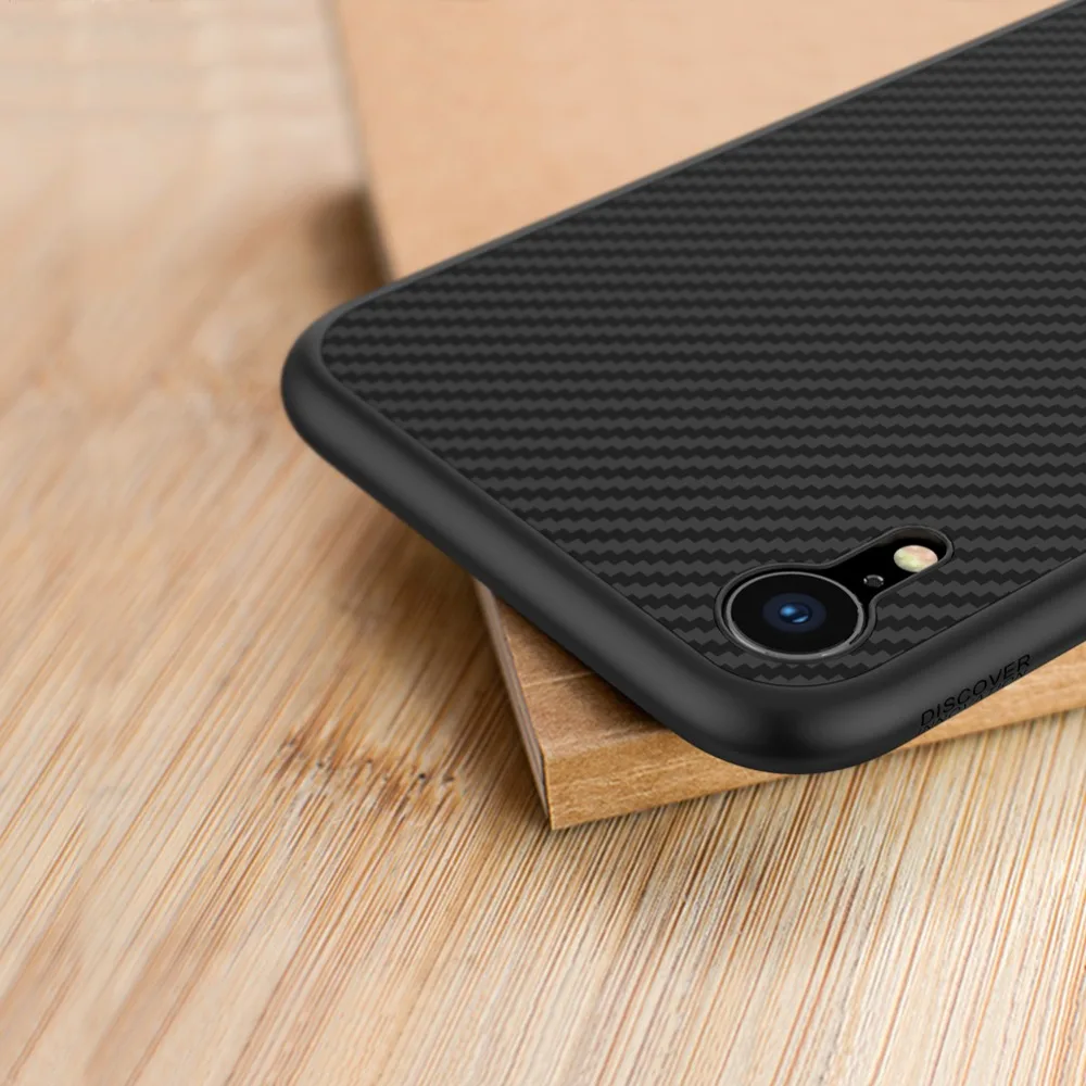 Nillkin synthetic Carbon fiber сотовый Чехол для телефона iPhone 11 Pro Max XS XR X 6 6S 7 8 Plus Жесткий PP