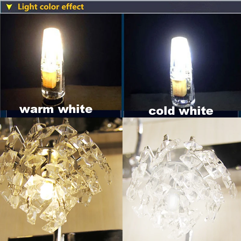 Мини g4 светодиодные лампы удара 6 Вт DC/AC 12 В LED G4 света затемнения 360 угол луча