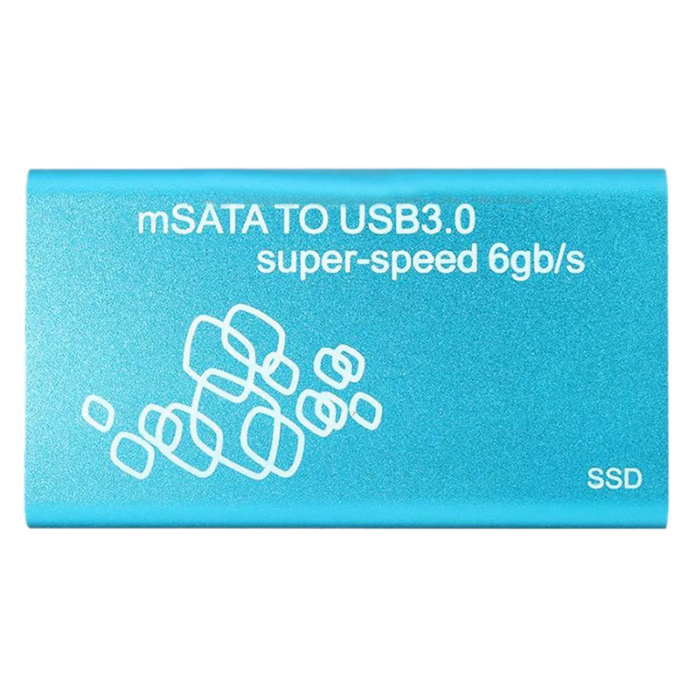 МАХА USB 3.0 HDD корпус Внешний Корпус Адаптер SSD mSATA Чехол Новый синий|usb 3.0|usb hddusb hdd