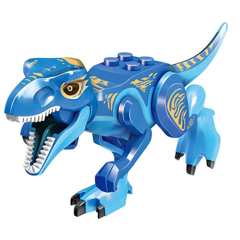 Legoing Динозавры юрского периода Tyrannosaurus Rex Pterosauria Triceratops строительные блоки игрушки