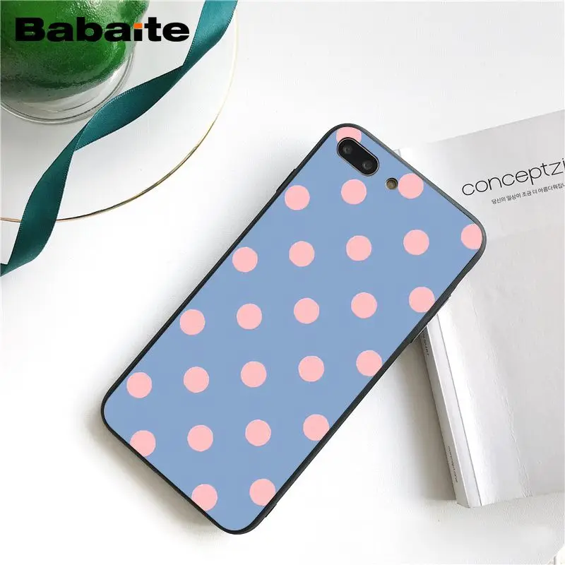 A15 Babaite чехол для телефона в горошек для iphone 11 Pro 11Pro Max 5 5Sx 6 7 7plus 8 8Plus X XS MAX XR - Цвет: A15