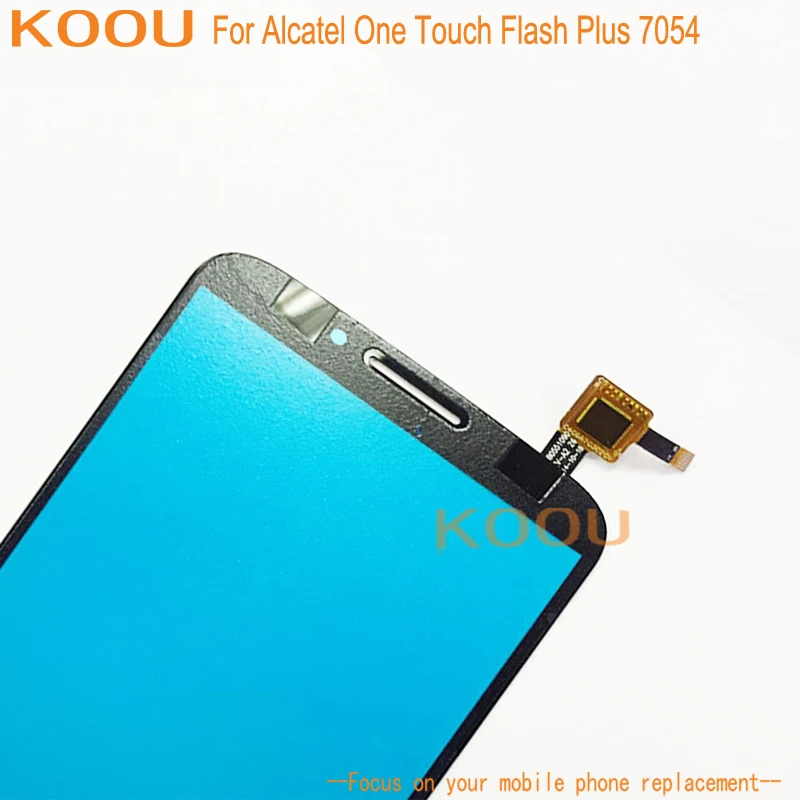 Сенсорная панель мобильного телефона для Alcatel One Touch flash Plus 7054 T OT7054T ot7054 кодирующий