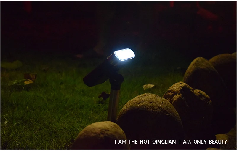3LED солнечные Ландшафтные регулируемые точечные светильники, IP67 водонепроницаемые солнечные настенные светильники, беспроводные уличные солнечные Ландшафтные светильники