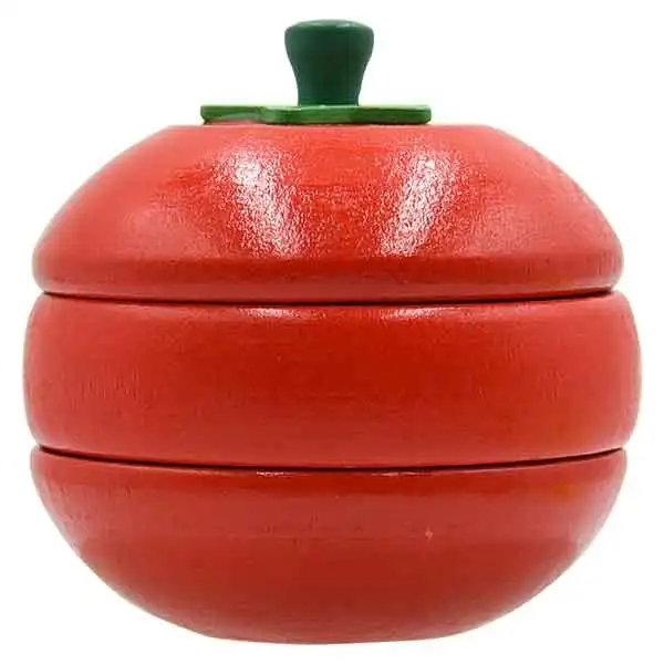 Tomato Rosana детские деревянные кухонные игрушки магнит ролевые игры мини еда фрукты овощи резка игрушки аксессуары дом игрушка для детей - Цвет: Tomato