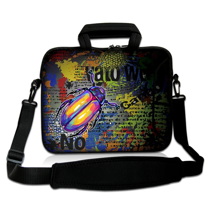 10 &quot13&quot 14 &quot15&quot 17 &quotползет beettle модель ноутбука Портативный переноски sling bag