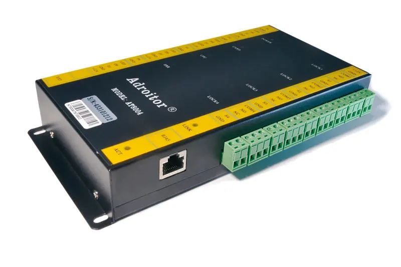 Wiegand 32 битный TCP/IP четырехдверный контроллер и чехол питания 110 В/220 В опция