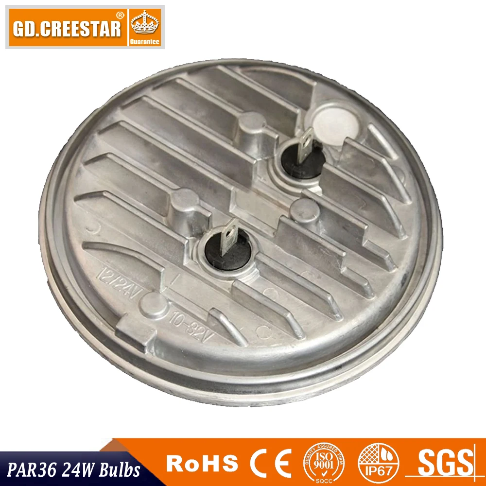 GDCREESTAR PAR36 LED work lights For Agriculture / Tractor Car Taxi Landscape Aircraft 8 bulbs IP68 1550 Lumens x 8pcs | Автомобили и
