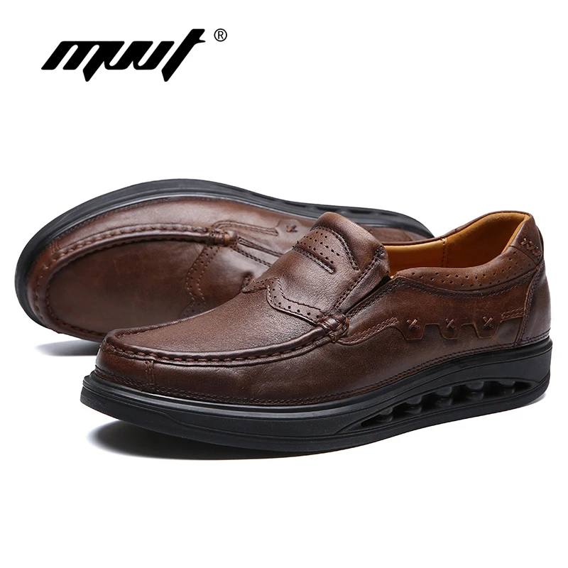 Туфли мужские демисезонные из натуральной кожи на платформе|shoes fashion men|shoes formalshoes