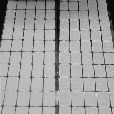 20x28mm white 50pair Сильная самоклеющаяся клейкая крепежная лента в горошек крючок и петля Волшебная нейлоновая наклейка двухсторонние швейные принадлежности "сделай сам" аксессуары 50 пар - Цвет: 20x28mm white 50pair