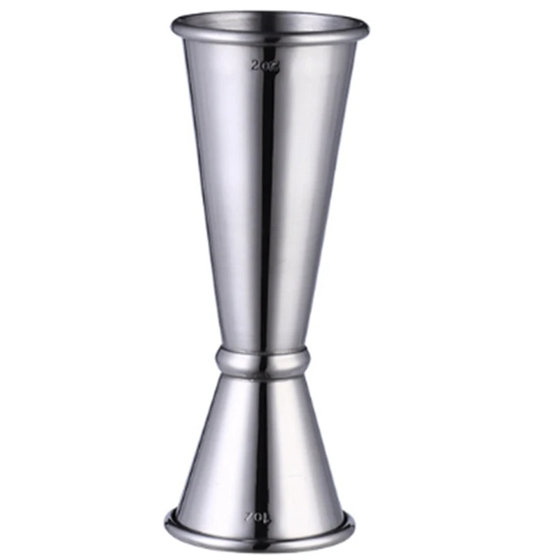 

Cocktail Bar Jigger Stainless Steel Double Cup Measuring Cup Bartender Bartending Measuring Cup Measuring Cup with Scale Bar T