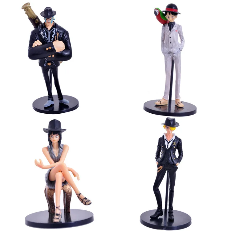 One Piece 4x Suit modeling 88 Luffy Anime action figure toy gift | Игрушки и хобби