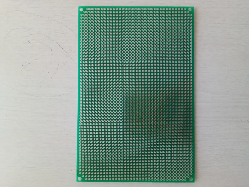 Универсальная печатная плата 2 шт. 10x15 см pcb 2er с одним отверстием FR4