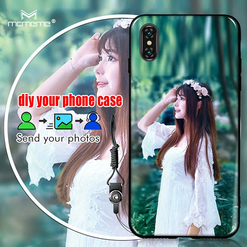 new Custom DIY Design Photo Case for iPhone X 5S 6S 6Plus 7 8 8plus Soft TPU Back Cover Customized Printed Mobile Phone Cases |