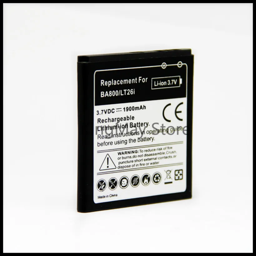 Высокое качество аккумулятор BA800 батарея для SONY Xperia S LT25i Xperia V LT26i батарея BA800