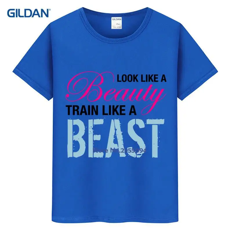 Посмотрите как красота лифт зверь 2017 крутая футболка Homme изготовление хлопка