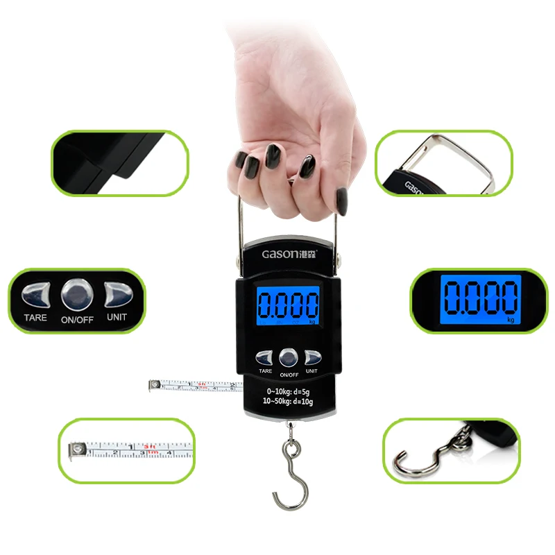 GASON X1 Мини цифровые портативные весы ЖК дисплей (50кг/50 г)|measuring tools|gram measuremeasure gram |