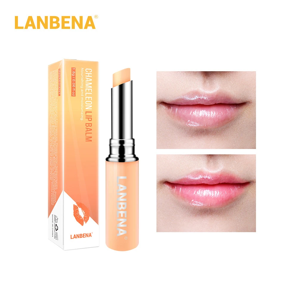 LANBENA Chameleon Lip Balm Plumper Mask Nourishing Moisturizing Reduce Fine Lines Beauty Makeup Care Daily Use Cosmetic |