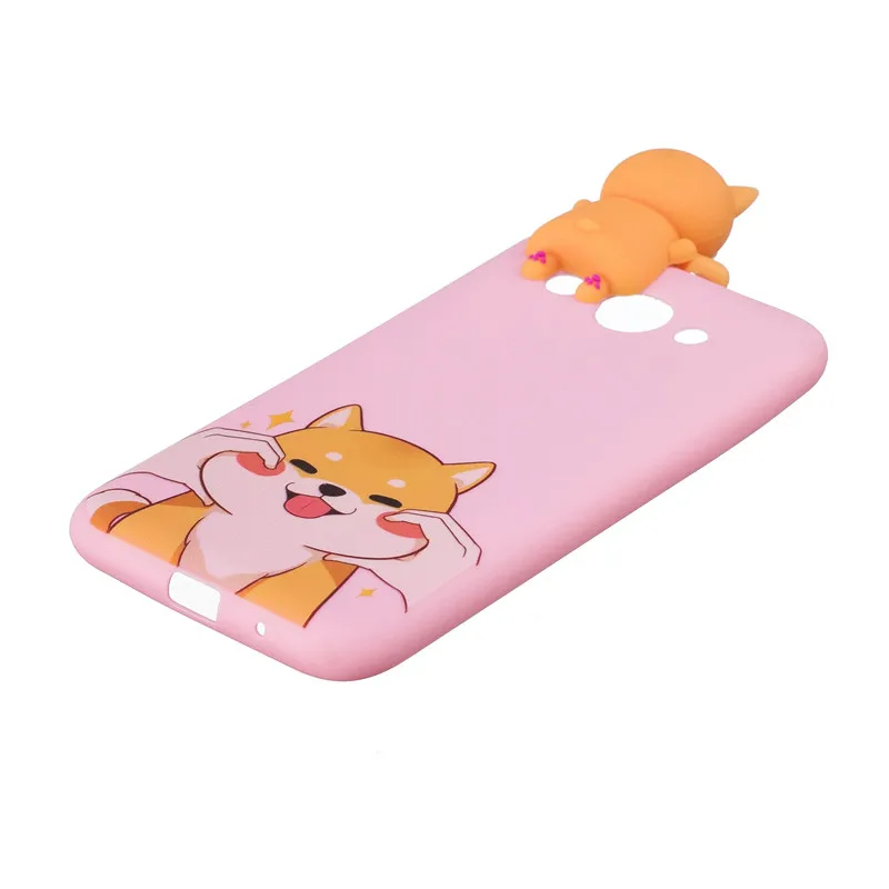 Чехол FLYKYLIN для huawei Y3 чехол для huawei Y3 Y 3 Fundas 3D мультяшная игрушка милый мягкий силиконовый чехол для телефона s