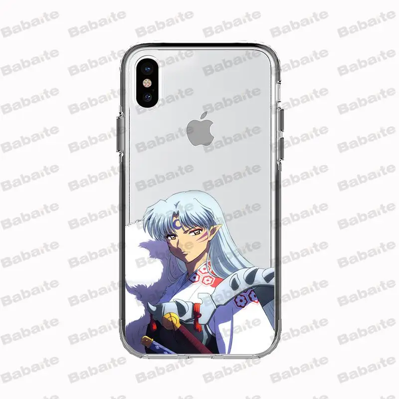 Babaite аниме Inuyasha чехол для телефона для iPhone X XS XR XSMax 7 7plus 8plus 6 6S Plus 5 5S SE 5c11 11pro 11promax - Цвет: 7