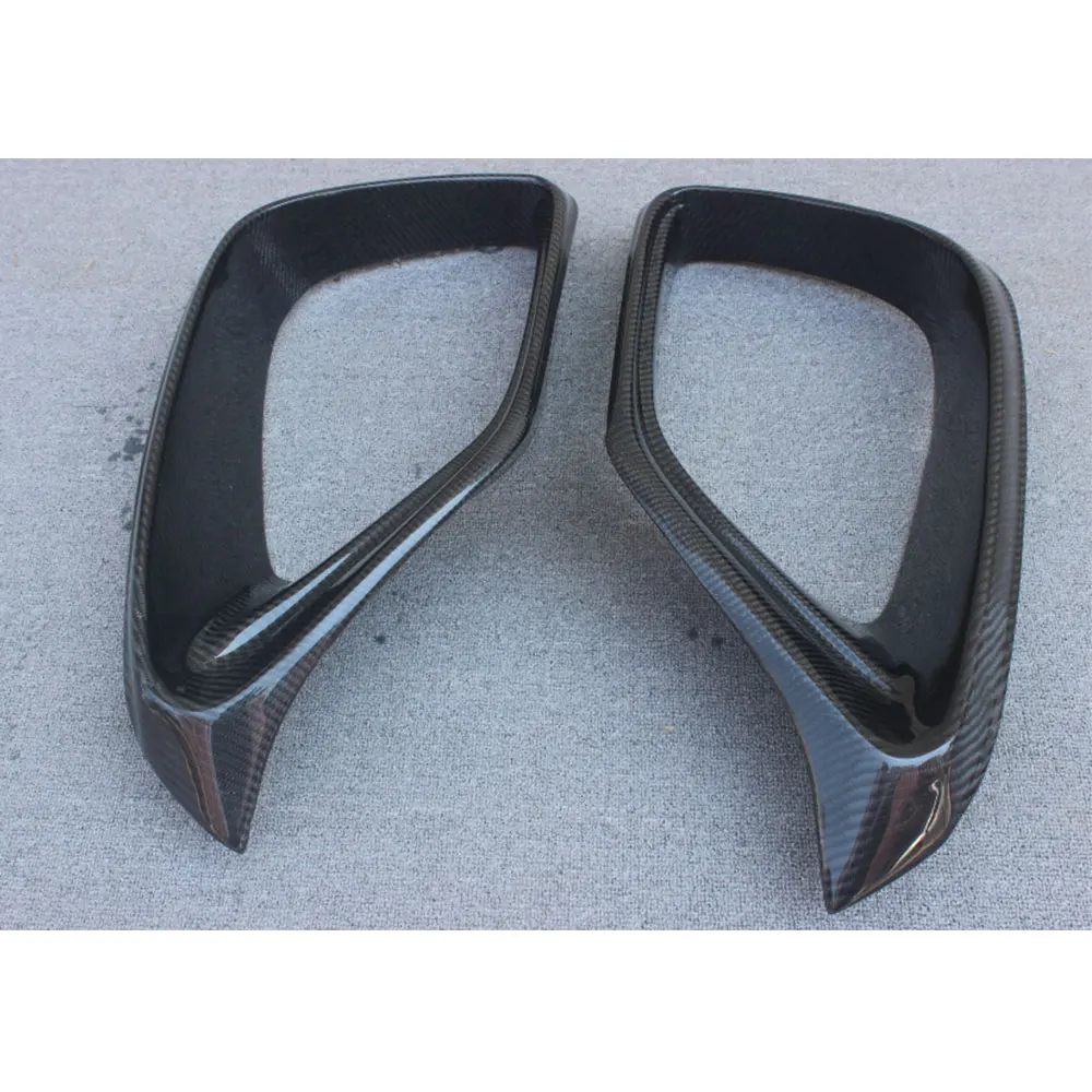 

For E Class Carbon Fiber Front Bumper Air Vent Outlet Cover Trim Mesh for Benz W213 E63 E200 2017-2019 Car Styling
