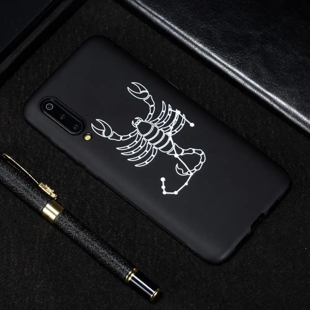 Модный чехол с рисунком знака зодиака мягкий силиконовый из ТПУ Для Xiaomi 9 Mi A1 5X A2 6X