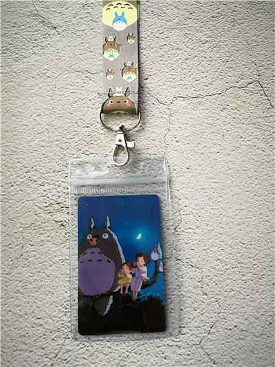 1 шт. наклейки My neighter totoro из ПВХ именованный держатель для карт идентификационный