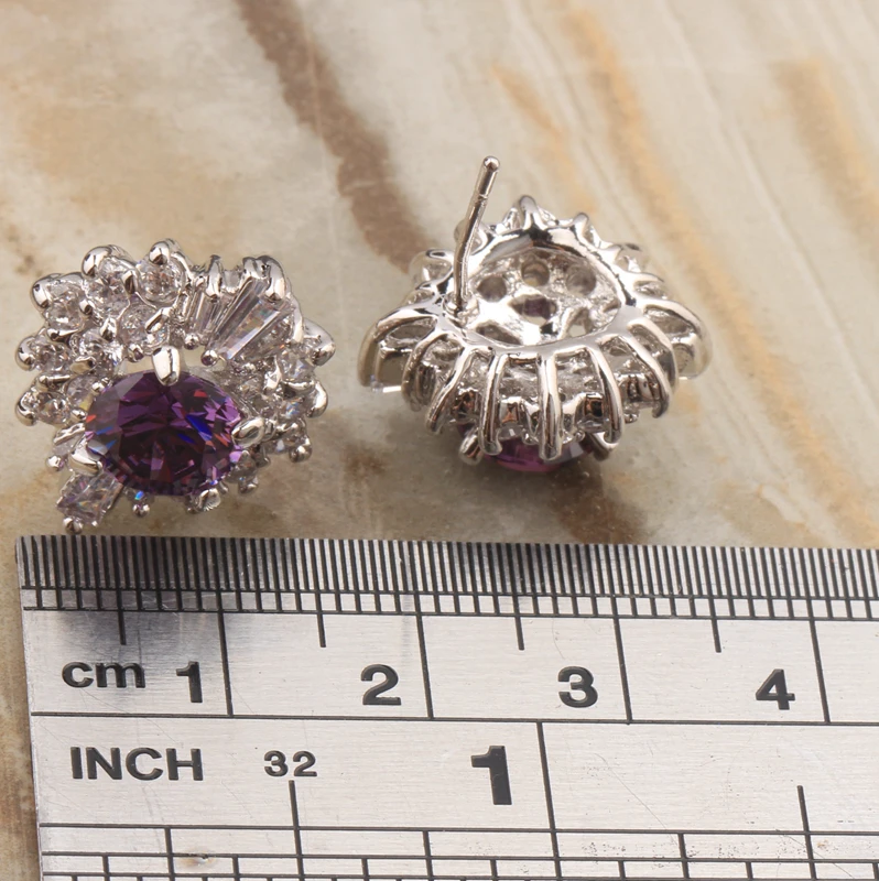 Серьги гвоздики с серебряным покрытием S5128|silver stud earrings|sterling silver earringsstud earrings |
