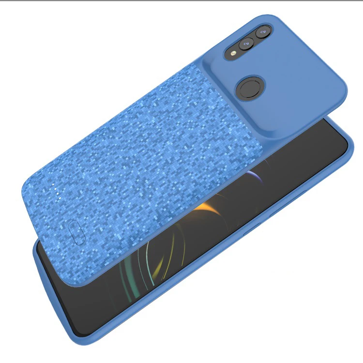 

5000mAh Silicone shockproof Battery Charger Case For Huawei Honor 8X Cases Charging Back Cover slim External Power Bank Capa