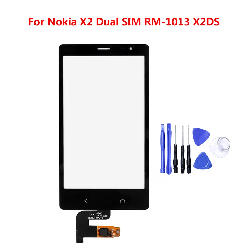 Zerosky сенсорный экран для Nokia X2 Dual Sim RM 1013 X2DS сенсорная панель дигитайзер Сменное