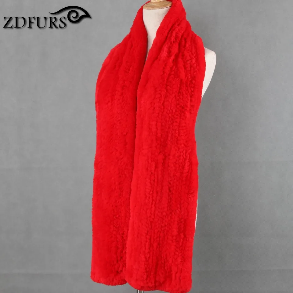 ZDFURS * 2017 новые высококачественные натуральный мех кролика Рекс Женские длинные