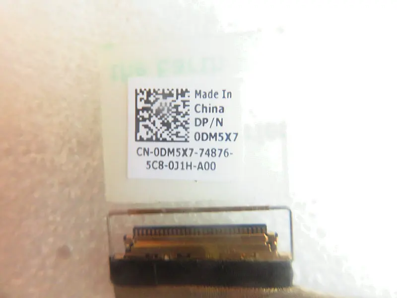 Новый оригинальный светодиодный ЖК кабель lvds ДЛЯ dell Inspiron 11 3162 6 CN 0DM5X7 DM5X7