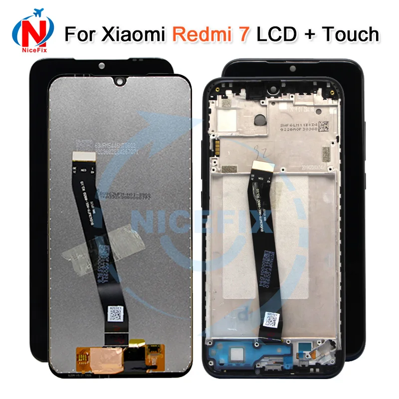 Для 6,2" Xiaomi Redmi 7 ЖК-дисплей сенсорный экран Digitizer сборка Замена для 1520*720 Redmi7 ЖК-дисплей